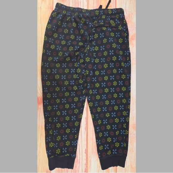 Nike Mens Black Jogger Sweatpants  XXL Black Printed - Picture 2 of 8